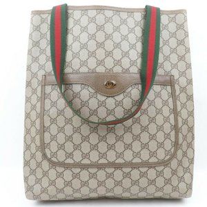 SALE! Vintage Gucci Sherry Line Guccissima Monogram Leather Tote Shoulder Bag